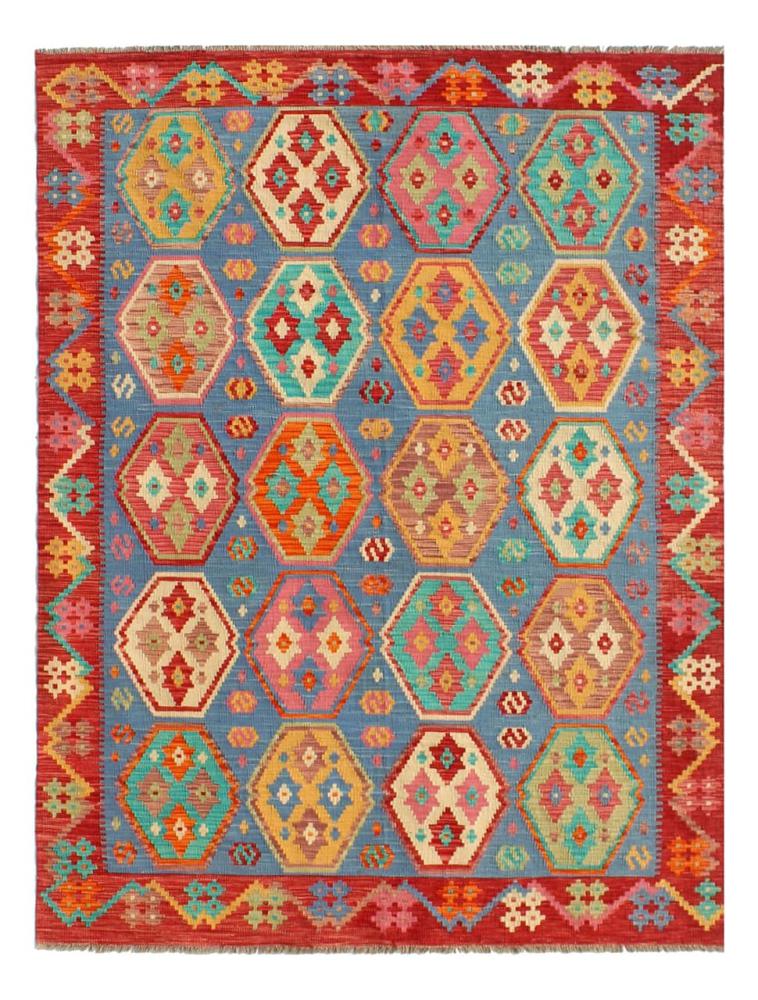 Afghan rug Kilim Afghan 8'2"x5'10" 8'2"x5'10", Persian Rug Woven by hand