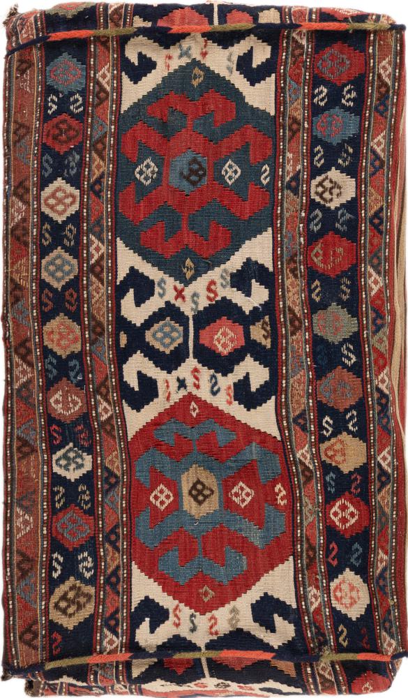 Perserteppich Kelim Fars Sitz 400x50 400x50, Perserteppich Handgewebt