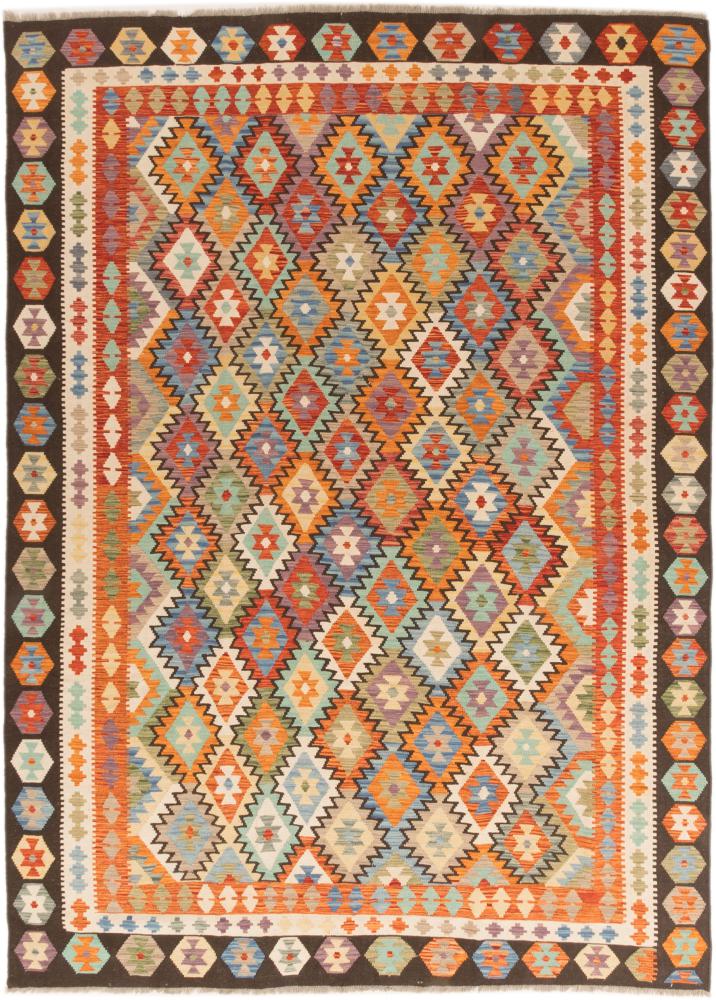 Tapis afghan Kilim Afghan 349x257 349x257, Tapis persan Tissé à la main