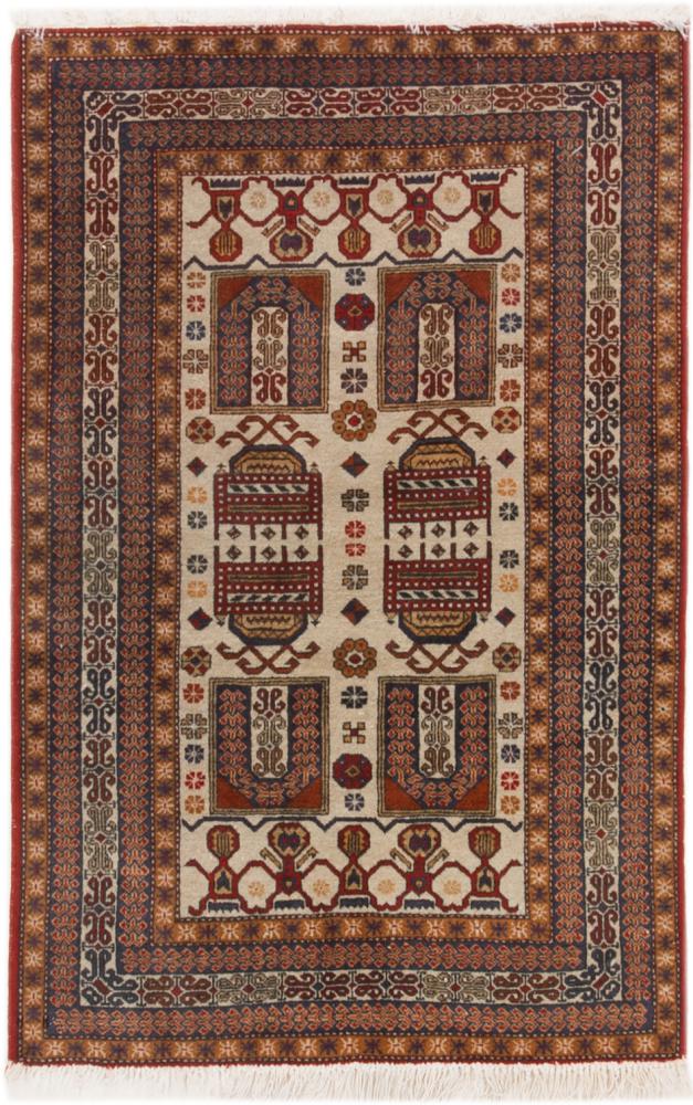 Pakistani rug Pakistan Buchara 2ply 125x80 125x80, Persian Rug Knotted by hand