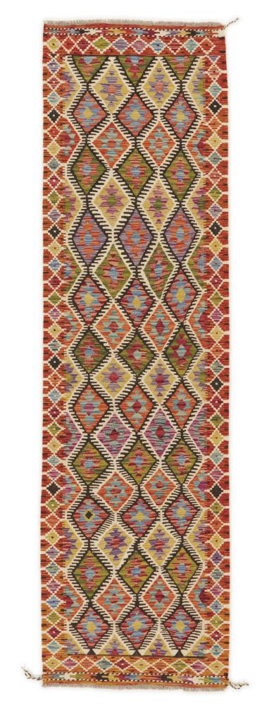 Pakistaans tapijt Kilim Afghan 292x81 292x81, Perzisch tapijt Handgeweven