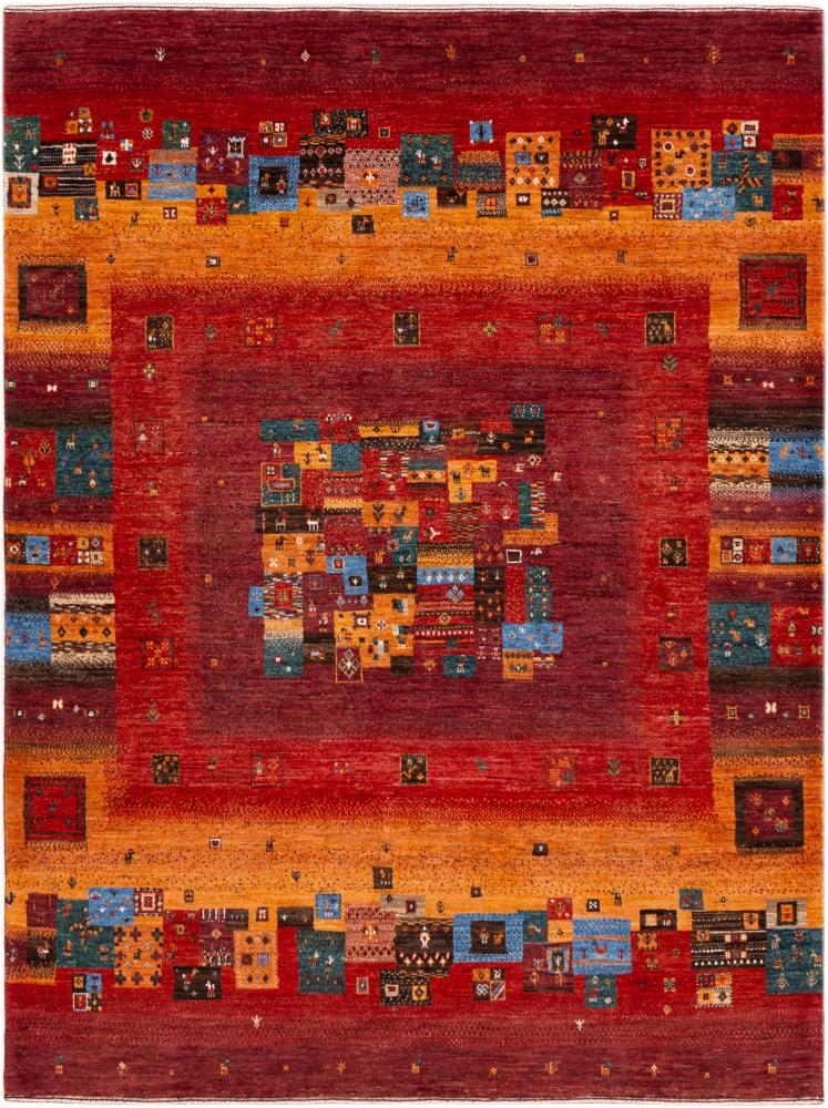 Alfombra persa Persia Gabbeh Loribaft Nowbaft 197x149 197x149, Alfombra persa Anudado a mano