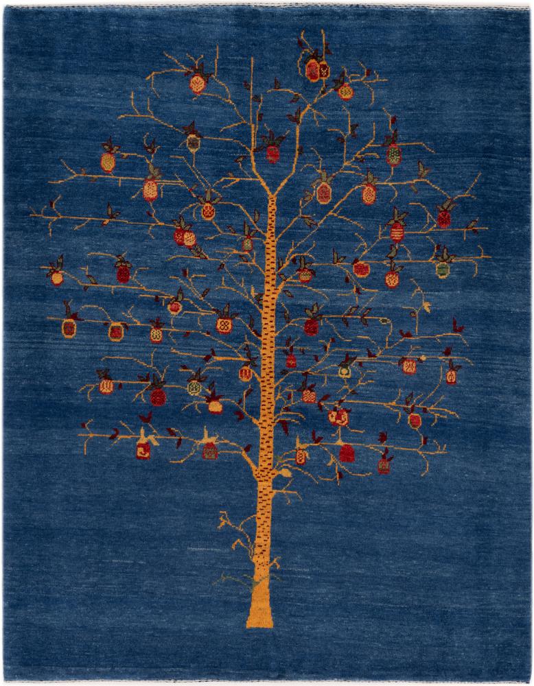 Persisk tæppe Persisk Gabbeh Kashkuli Banafsheh 194x153 194x153, Persisk tæppe Knyttet i hånden