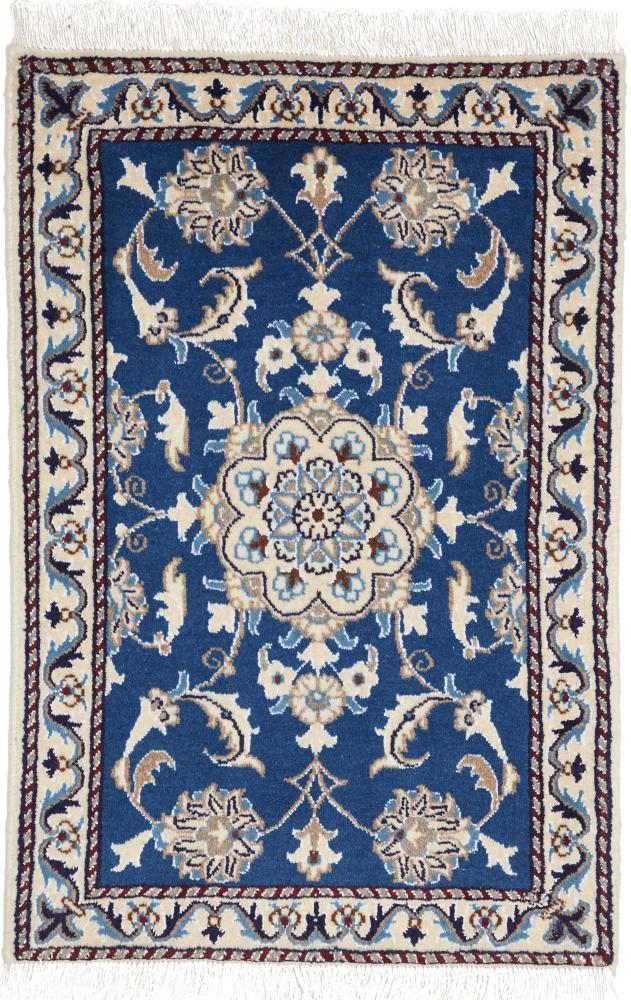 Tapis persan Naïn 89x59 89x59, Tapis persan Noué à la main