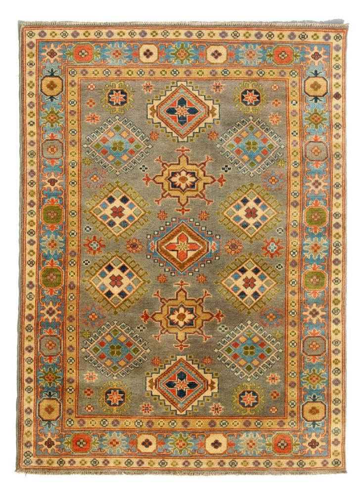 Afghan rug Kazak Ghazni 180x119 180x119, Persian Rug Knotted by hand