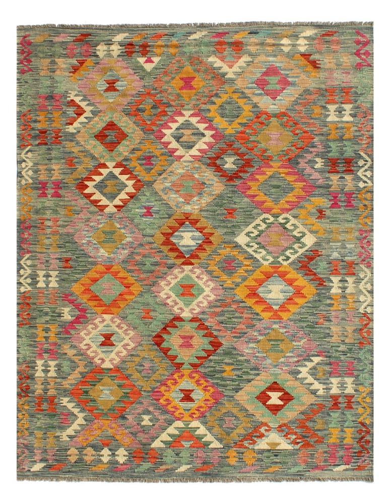 Afghan rug Kilim Afghan 8'0"x5'9" 8'0"x5'9", Persian Rug Woven by hand