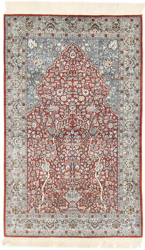 Tapete chinês China Seda 152x91 152x91, Tapete persa Atado à mão