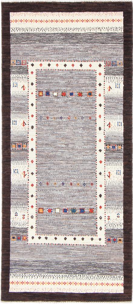 Persian Rug Persian Gabbeh Loribaft Atash 171x75 171x75, Persian Rug Knotted by hand