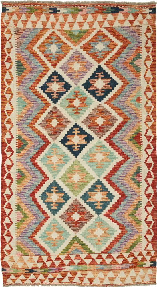 Afgán szőnyeg Kilim Afgán 188x107 188x107, Perzsa szőnyeg szőttesek