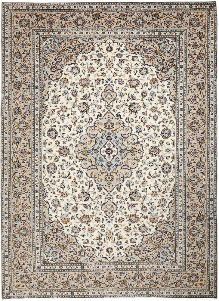 Tapis persan Kashan 339x246 339x246, Tapis persan Noué à la main
