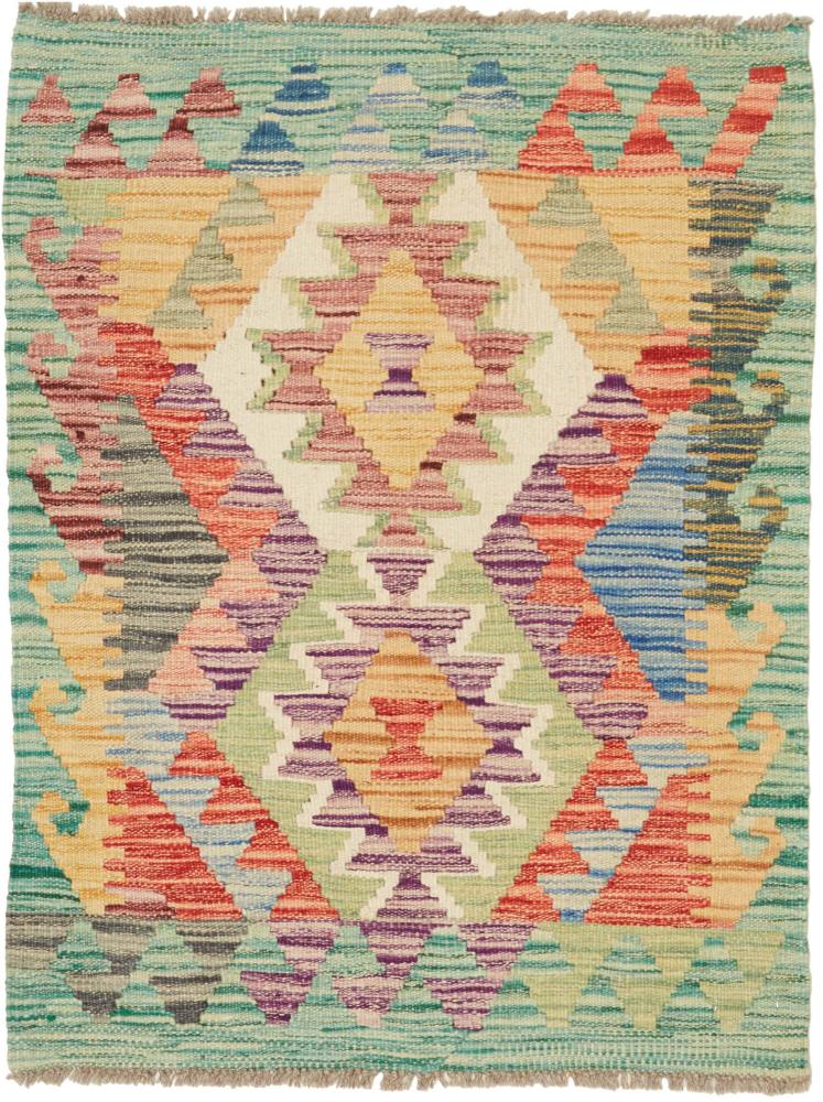 Tapete afegão Kilim Afegão 89x64 89x64, Tapete persa Tecido à mão