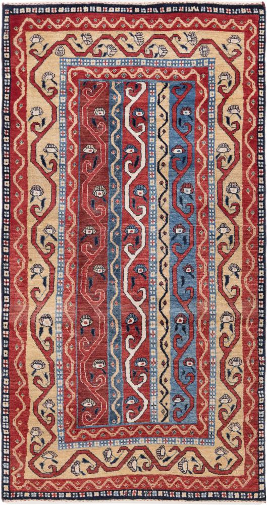 Alfombra persa Persia Gabbeh Loribaft Z 190x101 190x101, Alfombra persa Anudado a mano