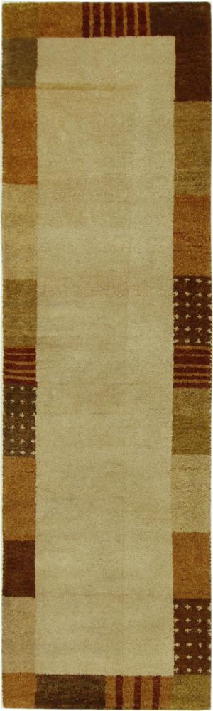 Indisk matta Gabbeh 242x70 242x70, Persisk matta Knuten för hand