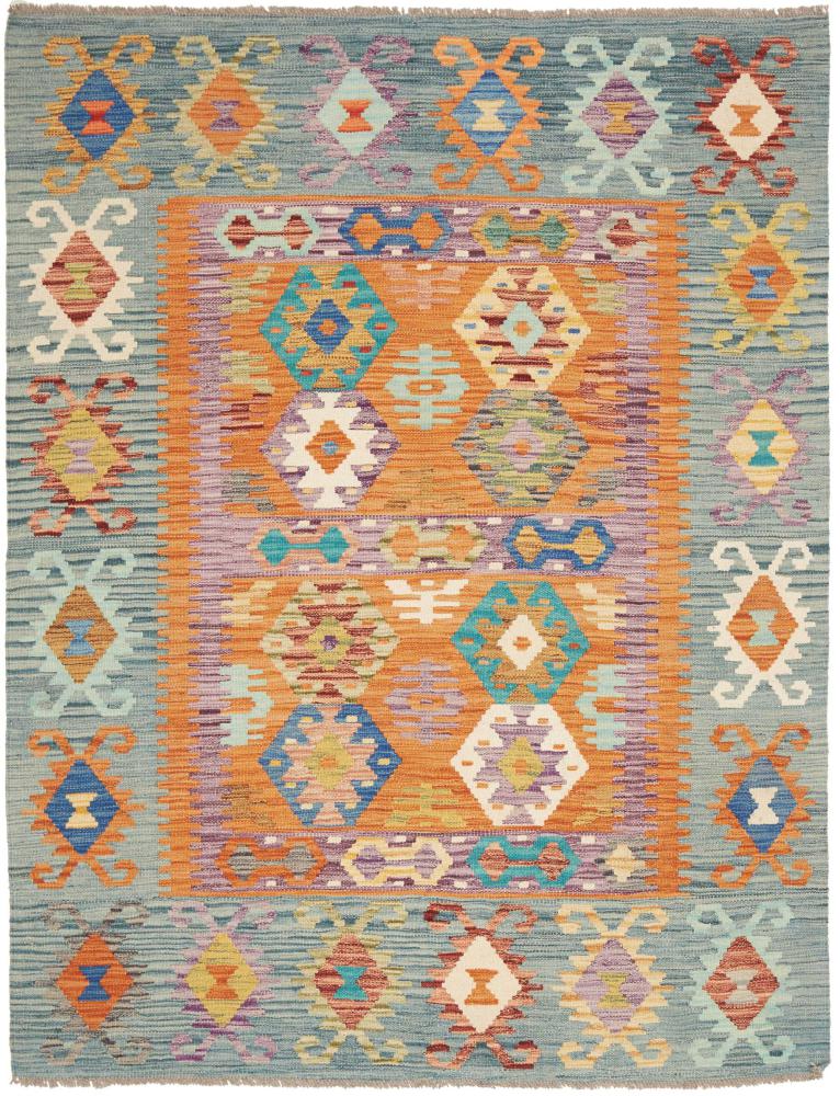 Afghan rug Kilim Afghan 196x151 196x151, Persian Rug Woven by hand