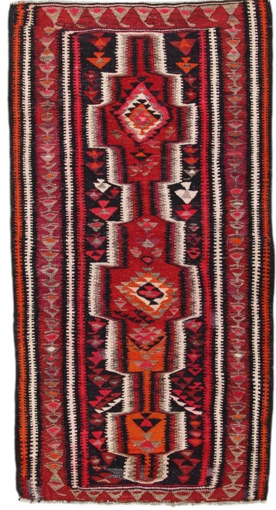 Covor persan Chilim Fars Antic 249x129 249x129, Covor persan Lucrate de mână