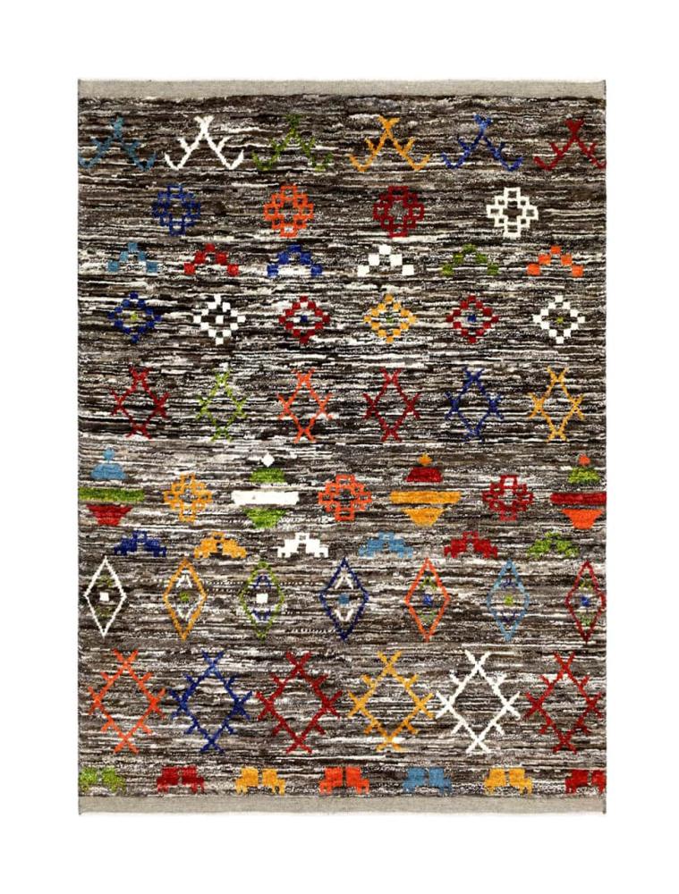 Alfombra pakistaní Berber Ghashghai 200x153 200x153, Alfombra persa Hecho a mano
