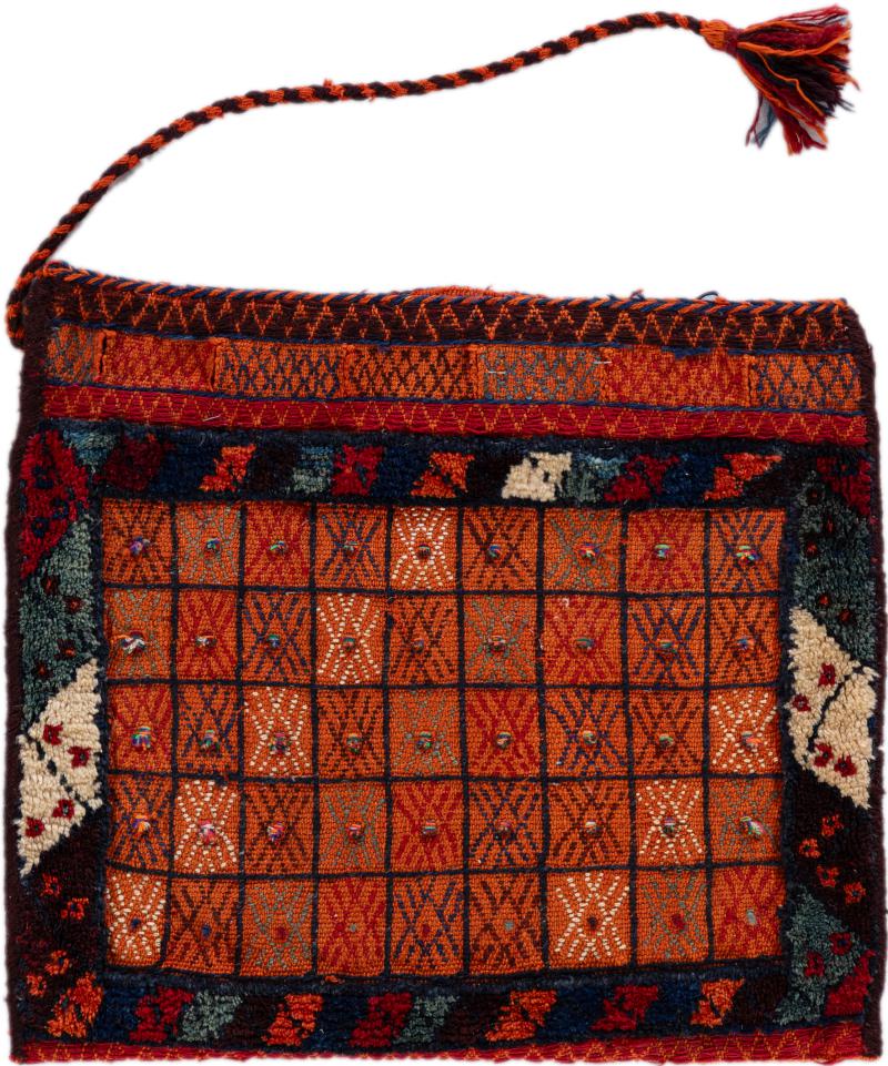 Persisk tæppe Kelim Fars Bag 60x55 60x55, Persisk tæppe Håndvævet