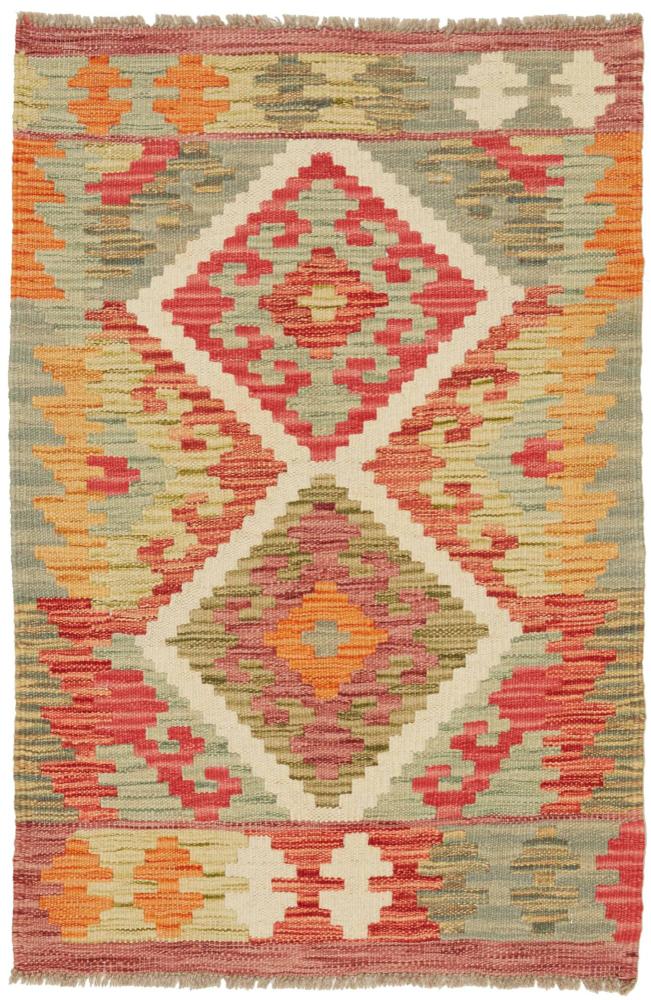 Tapete afegão Kilim Afegão 92x61 92x61, Tapete persa Tecido à mão