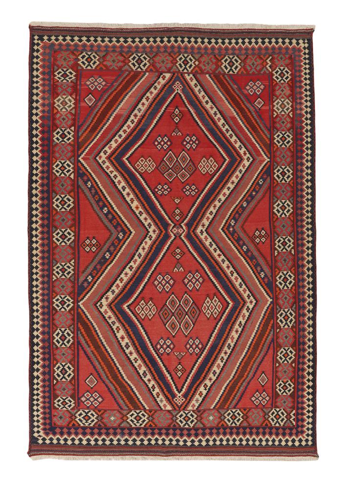 Tapis persan Kilim Fars 315x214 315x214, Tapis persan Tissé à la main