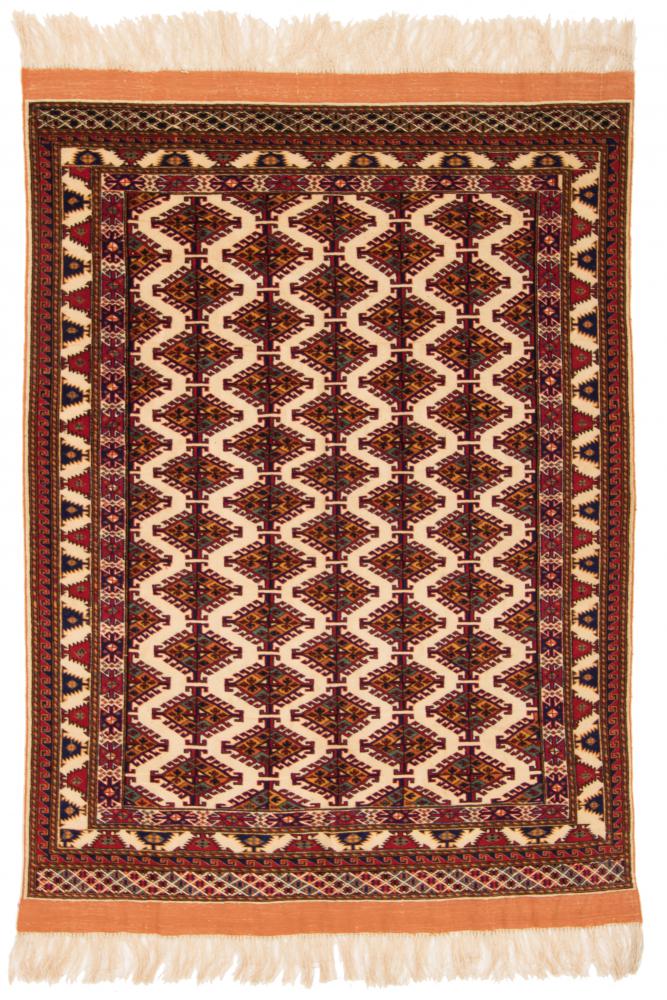 Afghansk tæppe Afghan Mauri Kabul 145x109 145x109, Persisk tæppe Knyttet i hånden