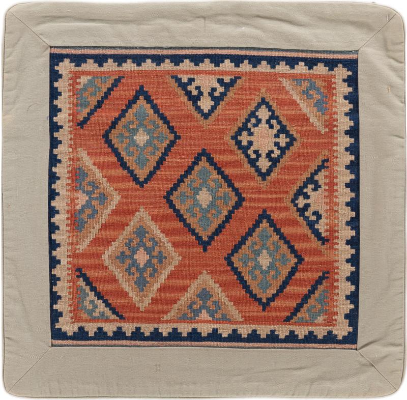 Perserteppich Kelim Fars Kissen 60x60 60x60, Perserteppich Handgeknüpft