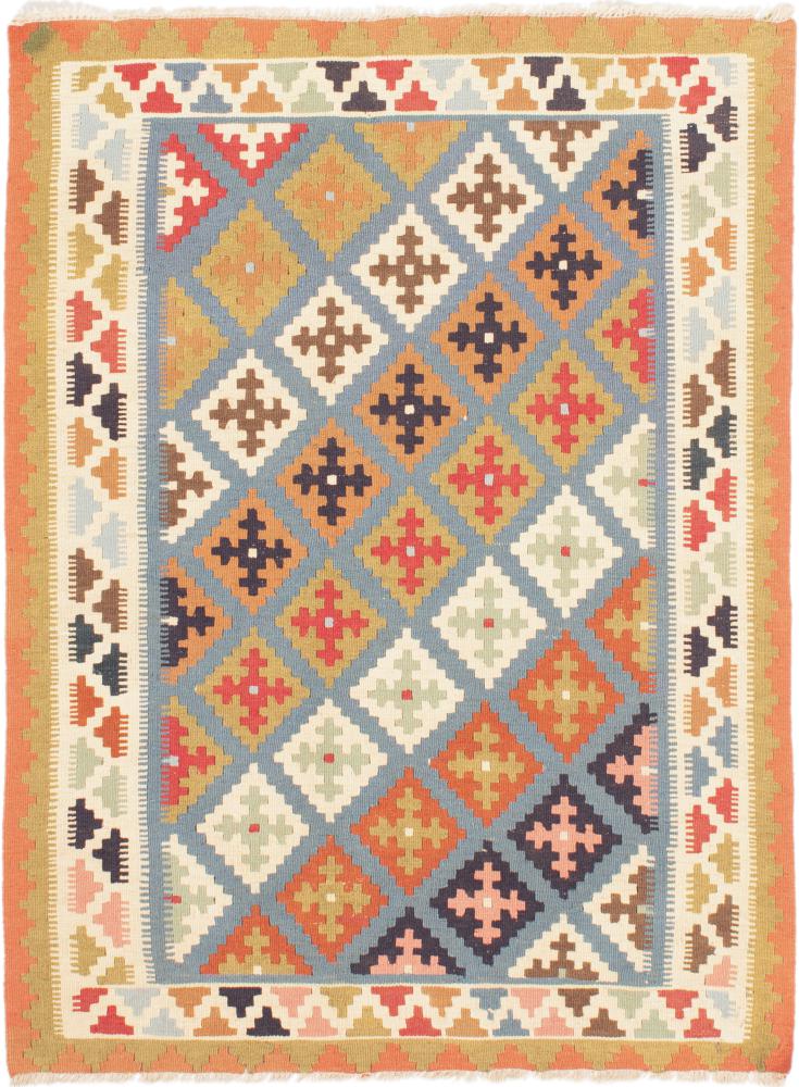 Tapete persa Kilim Fars 133x99 133x99, Tapete persa Tecido à mão