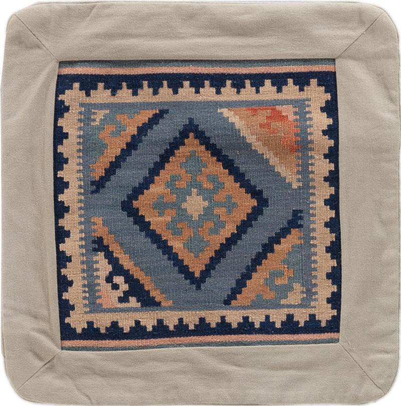 Persisk teppe Kelim Fars Kissen 45x45 45x45, Persisk teppe Knyttet for hånd