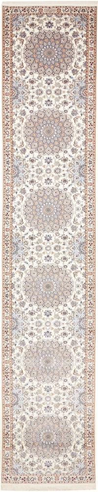 Persian Rug Nain 6La 14'7"x2'9" 14'7"x2'9", Persian Rug Knotted by hand