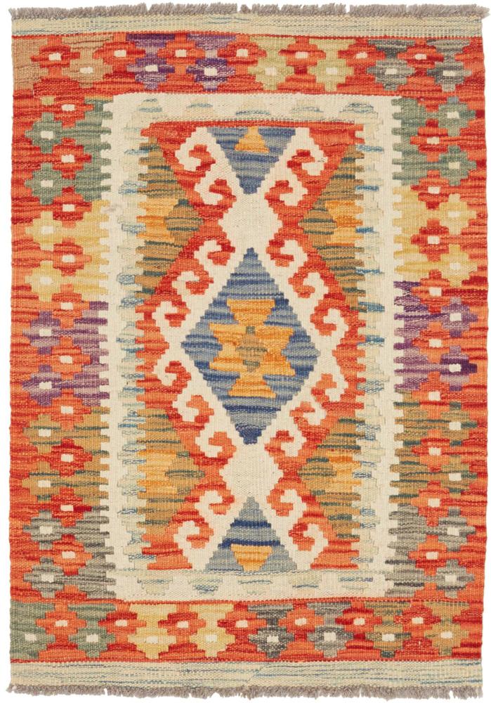 Tapete afegão Kilim Afegão 92x67 92x67, Tapete persa Tecido à mão