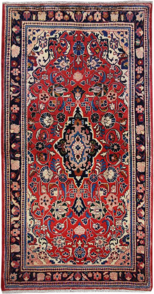 Tapete persa Mahal 251x132 251x132, Tapete persa Atado à mão