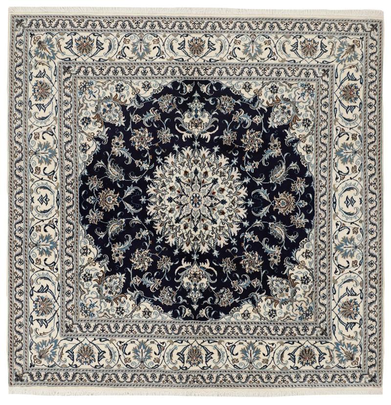 Persian Rug Nain 196x197 196x197, Persian Rug Knotted by hand