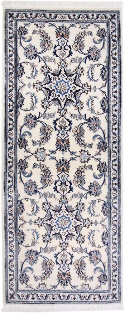 Tapis persan Naïn 6'7"x2'7" 6'7"x2'7", Tapis persan Noué à la main