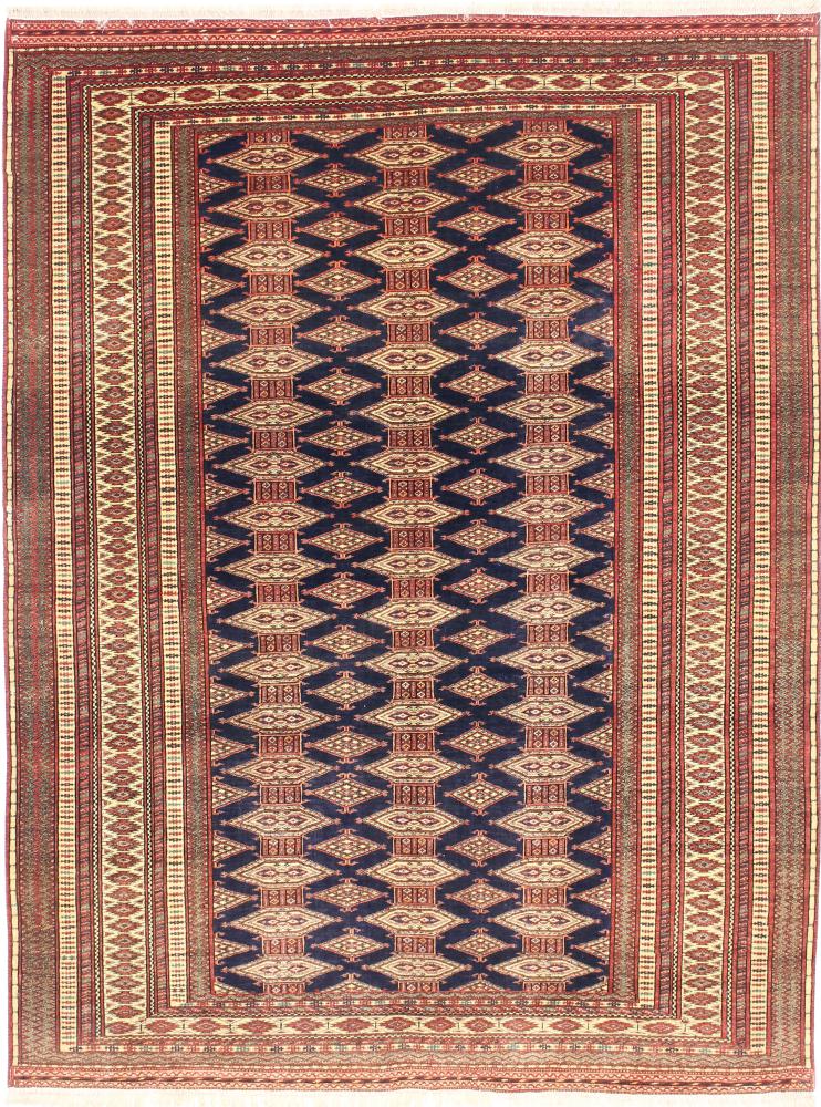 Perzsa szőnyeg Turkaman Régi Selyemfonal 191x145 191x145, Perzsa szőnyeg Kézzel csomózva
