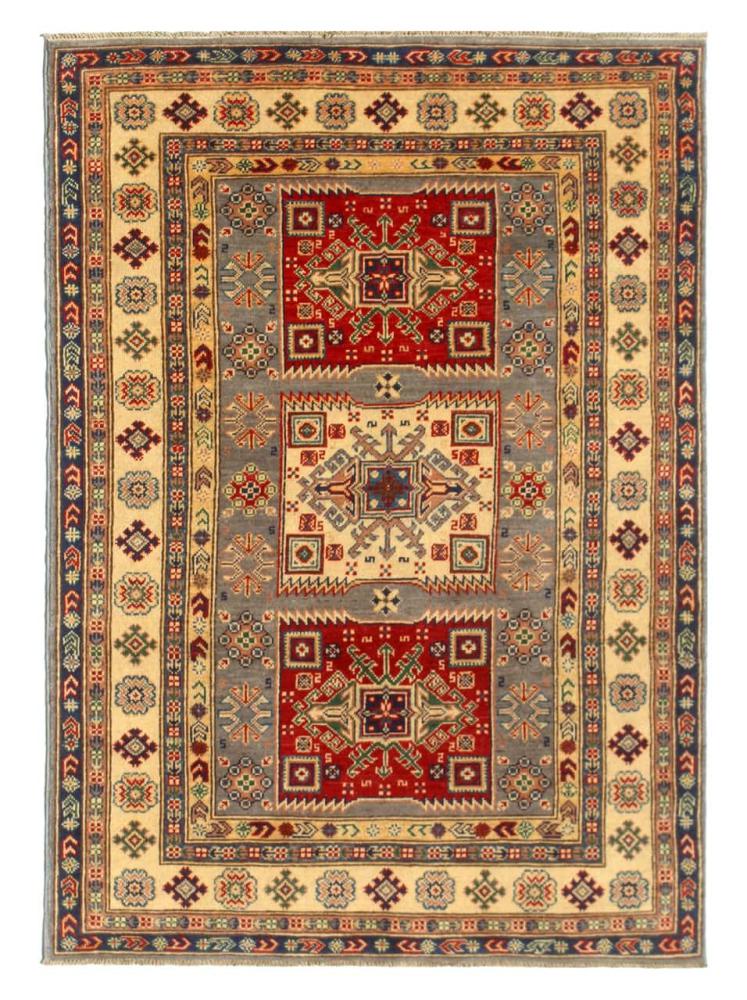 Afghan rug Kazak Ghazni 182x122 182x122, Persian Rug Knotted by hand