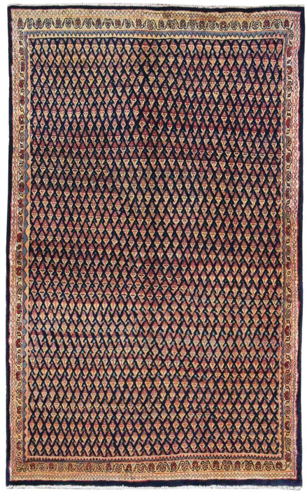 Tapete persa Sarough 204x131 204x131, Tapete persa Atado à mão