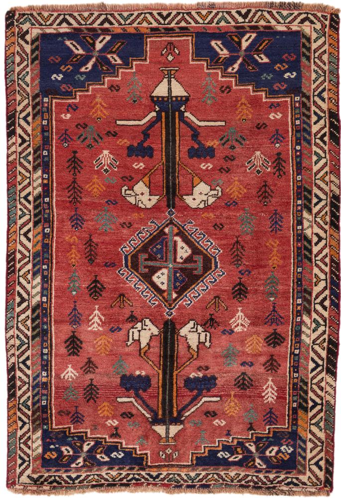 Tapis persan Ghashghai 165x115 165x115, Tapis persan Noué à la main