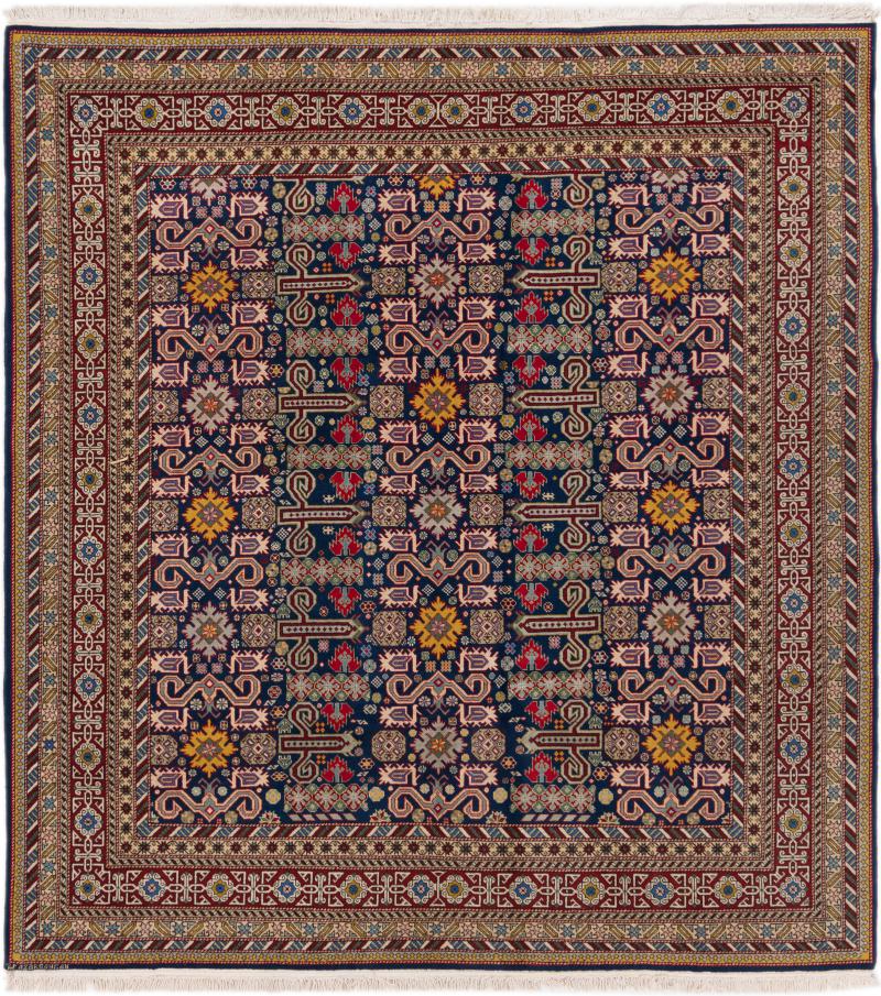 Russian rug Shirwan Old 220x220 220x220, Persian Rug Knotted by hand