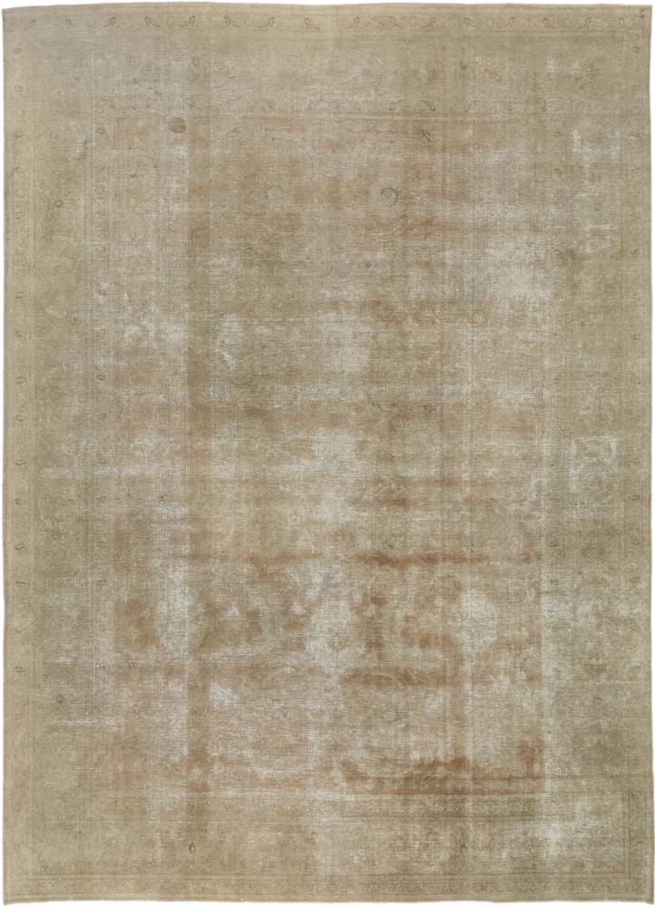 Persian Rug Tabriz Antique 13'1"x9'5" 13'1"x9'5", Persian Rug Knotted by hand