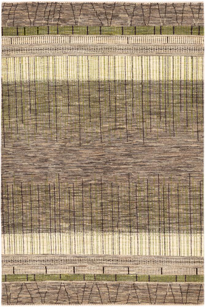 Tapis persan Persan Gabbeh Loribaft Tabiilbaft 240x162 240x162, Tapis persan Noué à la main