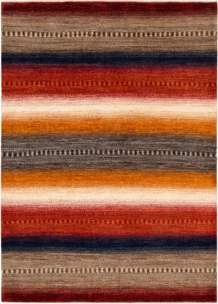 Tapis persan Persan Gabbeh Loribaft Essence 233x171 233x171, Tapis persan Noué à la main