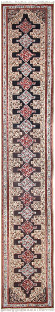 Tapete persa Kilim Senneh 496x84 496x84, Tapete persa Atado à mão