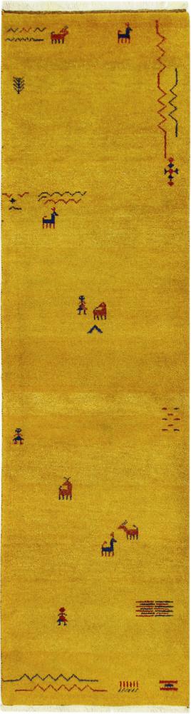 Indisk matta Gabbeh 304x81 304x81, Persisk matta Knuten för hand