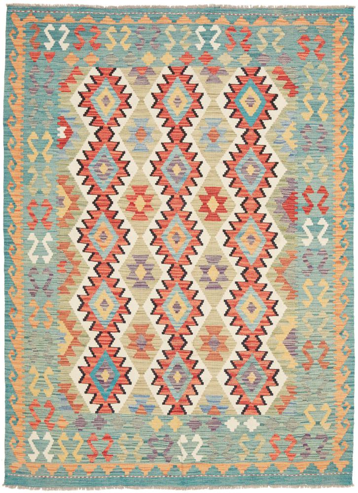 Afghan rug Kilim Afghan 196x148 196x148, Persian Rug Woven by hand