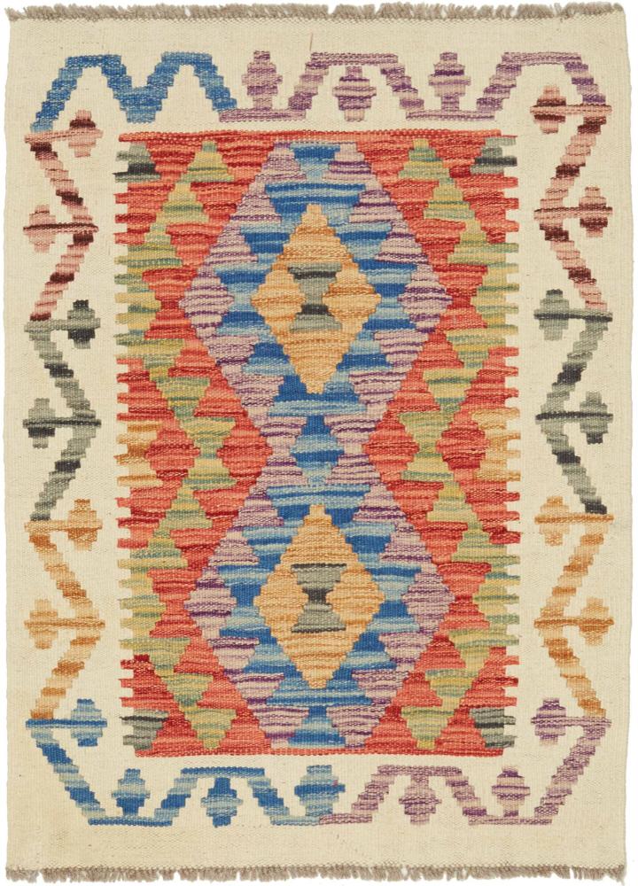 Tapete afegão Kilim Afegão 93x70 93x70, Tapete persa Tecido à mão