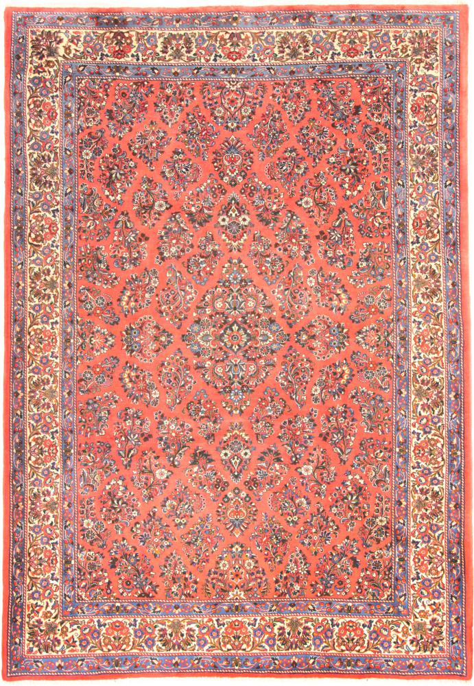 Tapete persa Sarough 305x215 305x215, Tapete persa Atado à mão