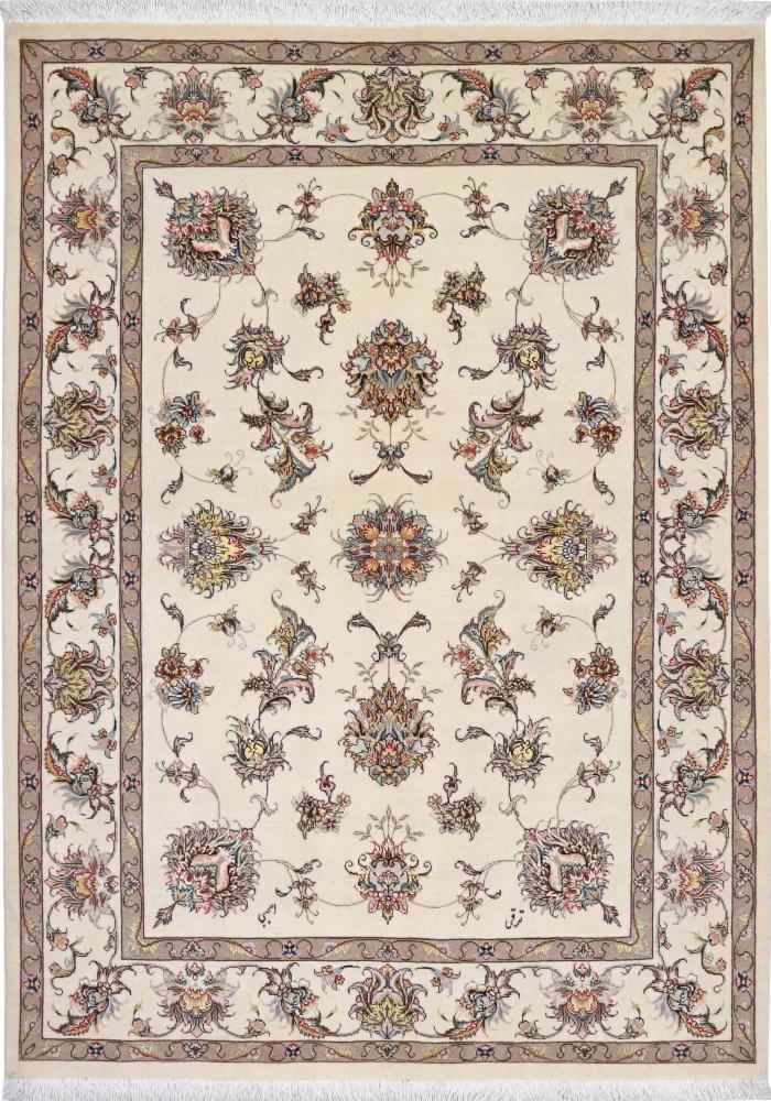 Tapete persa Tabriz Taraghi 209x149 209x149, Tapete persa Atado à mão