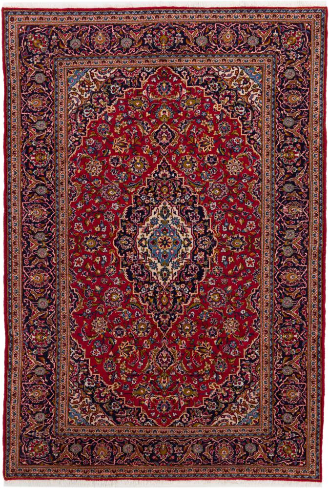 Perserteppich Keshan 299x200 299x200, Perserteppich Handgeknüpft