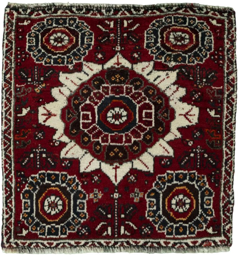 Perzisch tapijt Shiraz 54x57 54x57, Perzisch tapijt Handgeknoopte