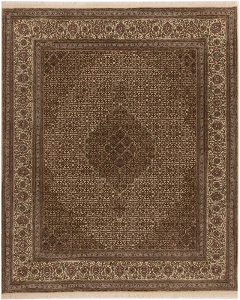 Tappeto indiano Indo Tabriz 248x207 248x207, Tappeto persiano Annodato a mano