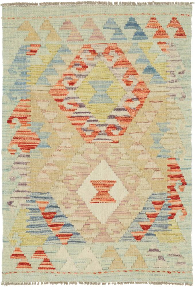 Tapete afegão Kilim Afegão 98x66 98x66, Tapete persa Tecido à mão